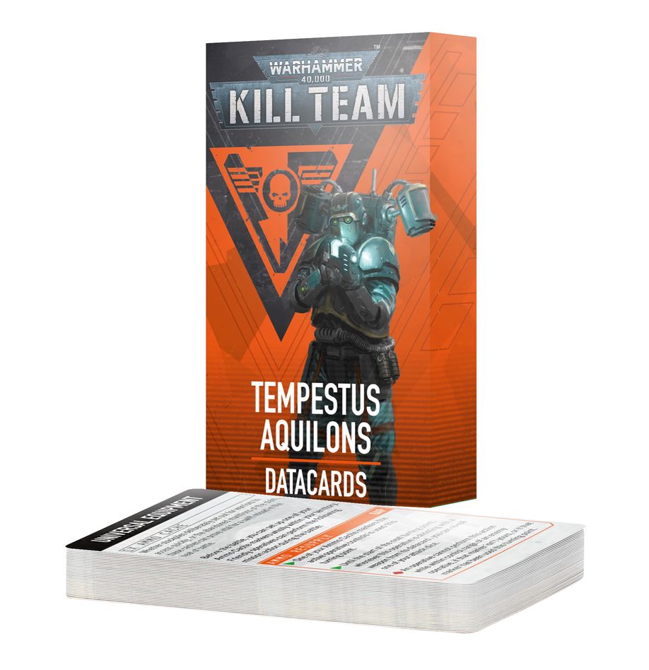 Warhammer 40k - Kill Team: Tempestus Aquilons – Datacards