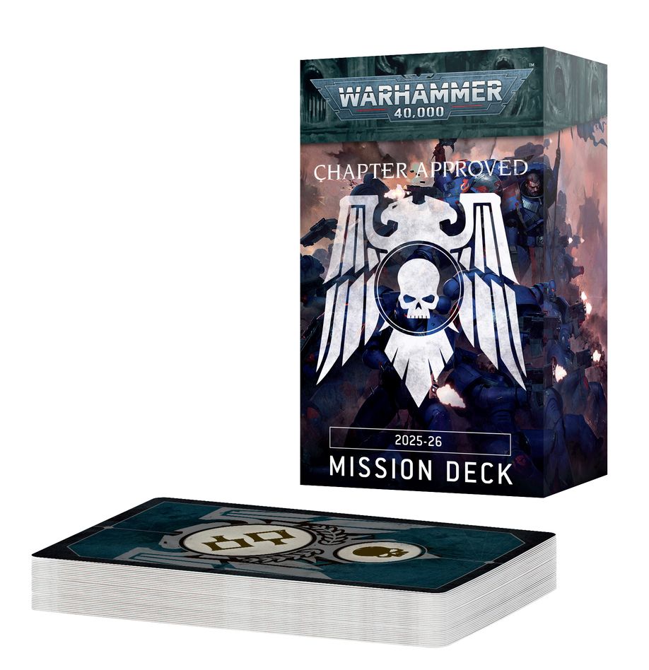 Charpter Approved  Mission Deck 2025-26 - Warhammer 40.000