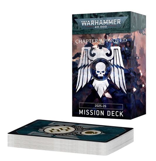 Charpter Approved  Mission Deck 2025-26 - Warhammer 40.000