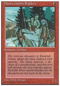 Mons's Goblin Raiders - Fourth Edition (Common)