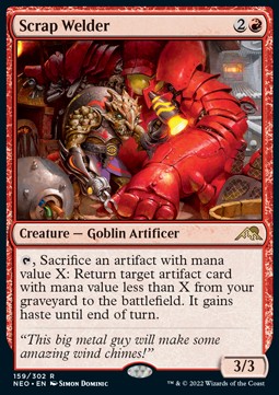 Scrap Welder - Kamigawa: Neon Dynasty (Rare) [NEO-159]