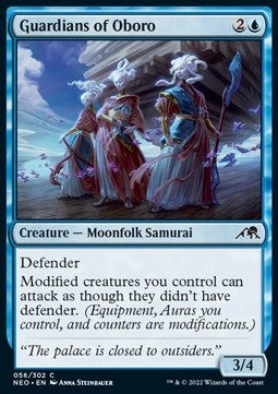 Guardians of Oboro - Kamigawa: Neon Dynasty (Common) [NEO-56]