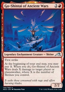 Go-Shintai of Ancient Wars - Kamigawa: Neon Dynasty (Uncommon) [NEO-144]