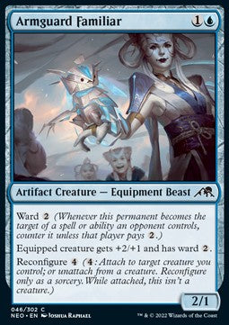 Armguard Familiar - Kamigawa: Neon Dynasty (Common) [NEO-46]