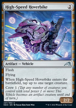 High-Speed Hoverbike - Kamigawa: Neon Dynasty (Uncommon) [NEO-247]
