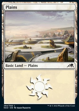 Plains (V.4) - Kamigawa: Neon Dynasty (Land) [NEO-284]