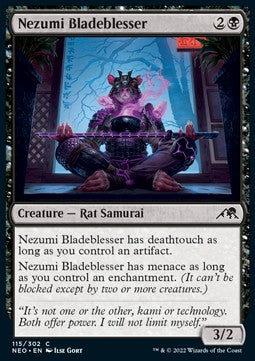 Nezumi Bladeblesser - Kamigawa: Neon Dynasty (Common) [NEO-115]