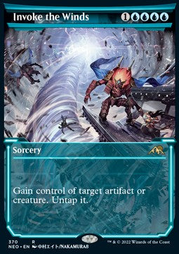 Invoke the Winds (V.1) - Kamigawa: Neon Dynasty: Extras (Rare) [XNEO-370]
