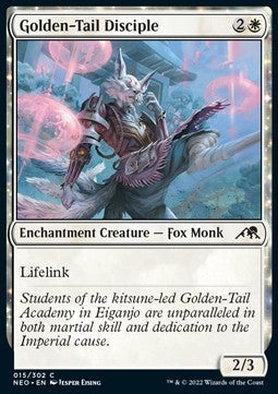 Golden-Tail Disciple - Kamigawa: Neon Dynasty (Common) [NEO-15]