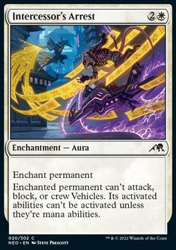 Intercessor's Arrest - Kamigawa: Neon Dynasty (Common) [NEO-20]