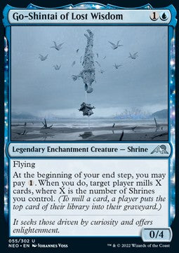 Go-Shintai of Lost Wisdom - Kamigawa: Neon Dynasty (Uncommon) [NEO-55]