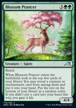 Blossom Prancer - Kamigawa: Neon Dynasty (Uncommon) [NEO-175]