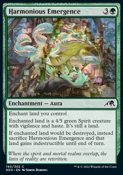 Harmonious Emergence - Kamigawa: Neon Dynasty (Common) [NEO-190]
