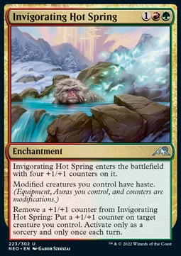 Invigorating Hot Spring - Kamigawa: Neon Dynasty (Uncommon) [NEO-223]