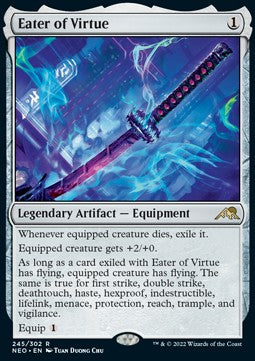 Eater of Virtue - Kamigawa: Neon Dynasty (Rare) [NEO-245]