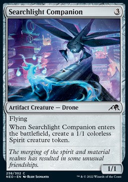 Searchlight Companion - Kamigawa: Neon Dynasty (Common) [NEO-258]