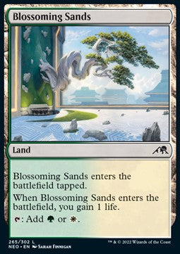 Blossoming Sands - Kamigawa: Neon Dynasty (Common) [NEO-265]