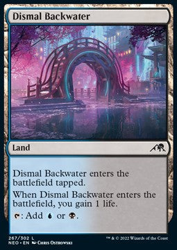 Dismal Backwater - Kamigawa: Neon Dynasty (Common) [NEO-267]