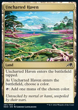 Uncharted Haven - Kamigawa: Neon Dynasty (Common) [NEO-281]