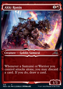 Akki Ronin - Kamigawa: Neon Dynasty: Extras (Common) [XNEO-319]