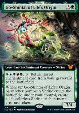 Go-Shintai of Life's Origin (V.2) - Commander: Kamigawa: Neon Dynasty (Mythic) [NEC-66]