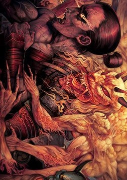 Art Series: Gift of Wrath (V.1) - Kamigawa: Neon Dynasty: Extras (Tip Card) [XNEO-A11]