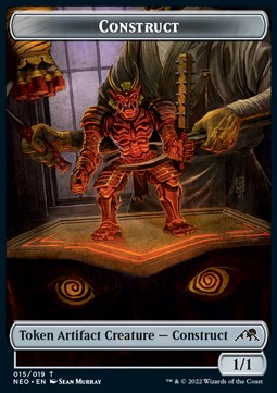 Construct Token (Artifact 1/1) - Kamigawa: Neon Dynasty: Extras (Token) [XNEO-T15]