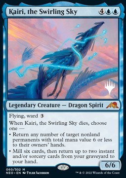 Kairi, the Swirling Sky (V.2) - Kamigawa: Neon Dynasty: Promos (Mythic) [PNEO-60]