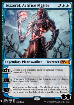 Tezzeret, Artifice Master - The List (Mythic) [ZNL-79]