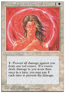 Circle of Protection: Red - Fourth Edition (Common)