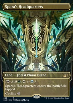 Spara's Headquarters (V.1) - Streets of New Capenna: Extras (Rare) [XSNC-293]