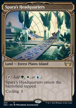 Spara's Headquarters (V.2) - Streets of New Capenna: Extras (Rare) [XSNC-355]