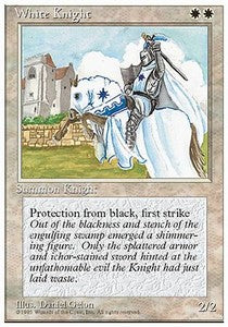 White Knight - Fourth Edition (Uncommon)