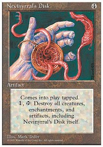 Nevinyrral's Disk - Fourth Edition (Rare)
