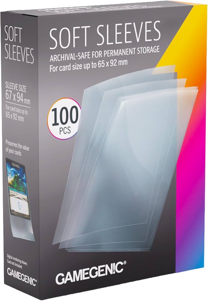 Gamegenic - Soft Sleeves Archival-Safe (100)