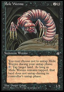 Mole Worms - Ice Age (Uncommon)