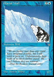 Glacial Wall - Ice Age (Uncommon)