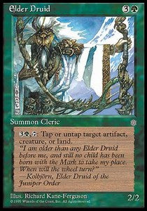 Elder Druid - Ice Age (Rare)