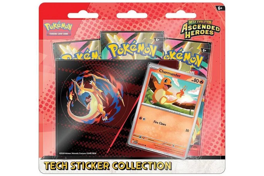 Pokemon TCG - Mega Evolution: Ascended Heroes - Tech Sticker Collection