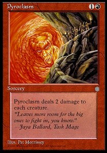 Pyroclasm - Ice Age (Uncommon)