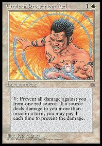 Circle of Protection: Red - Ice Age (Common)