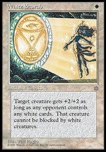 White Scarab - Ice Age (Uncommon)