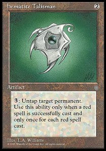 Hematite Talisman - Ice Age (Uncommon)