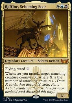 Raffine, Scheming Seer - Streets of New Capenna (Mythic) [SNC-213]