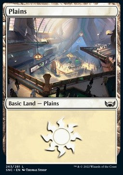 Plains (V.4) - Streets of New Capenna (Land) [SNC-263]