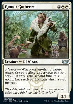 Rumor Gatherer - Streets of New Capenna (Uncommon) [SNC-29]