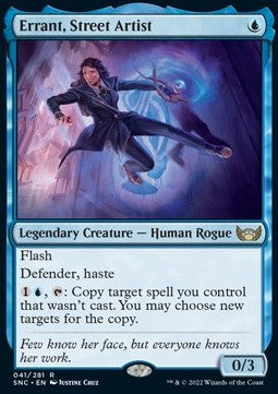 Errant, Street Artist - Streets of New Capenna (Rare) [SNC-41]