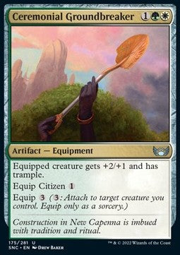 Ceremonial Groundbreaker - Streets of New Capenna (Uncommon) [SNC-175]