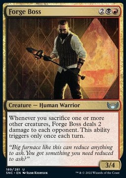 Forge Boss - Streets of New Capenna (Uncommon) [SNC-189]