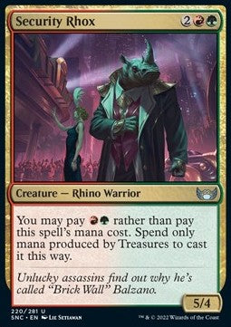 Security Rhox - Streets of New Capenna (Uncommon) [SNC-220]